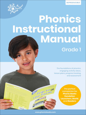 cover image of Phonic Books Dandelion Instructional Manual Grade 1
